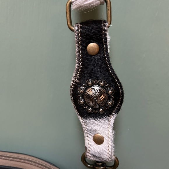 All leather and hairon purse - Picture 5 of 8